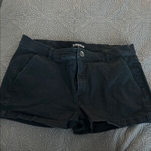 4/$20 Express Women's Black cargo Shorts